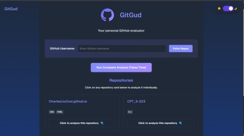 GitGud – screenshot 3
