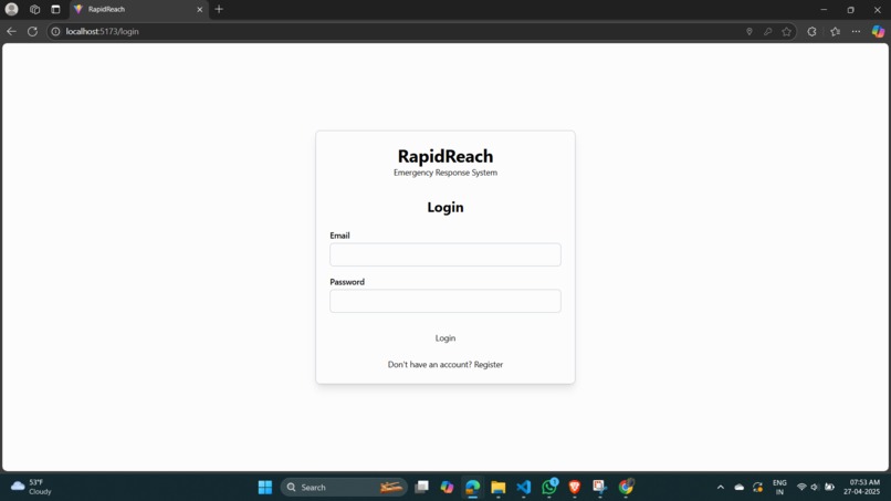 RapidReach – screenshot 1