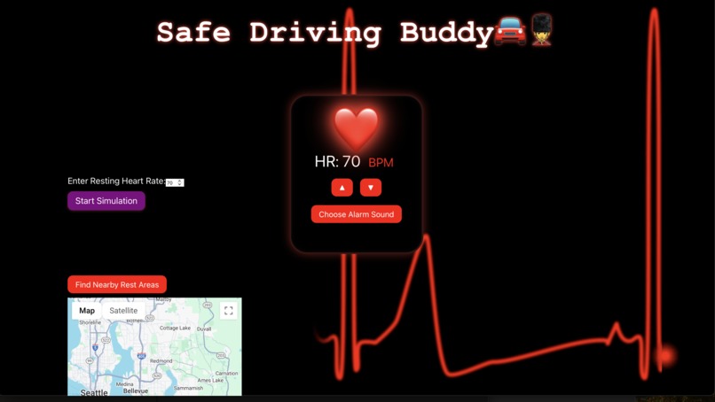 SafeDrivingBuddy – screenshot 1