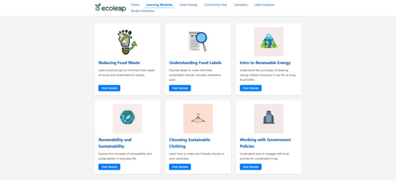EcoLeap – screenshot 1