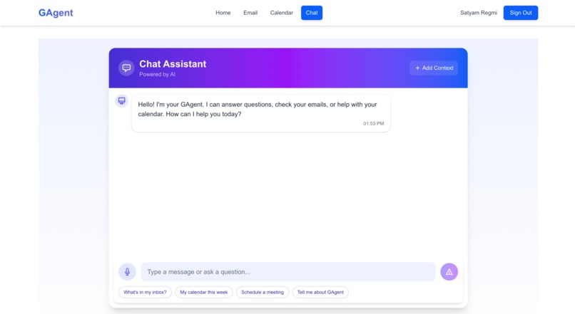 GAgent – screenshot 3