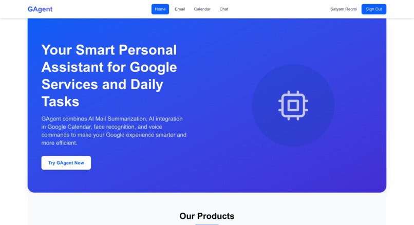 GAgent – screenshot 1