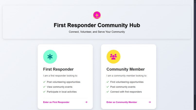 First community – screenshot 1