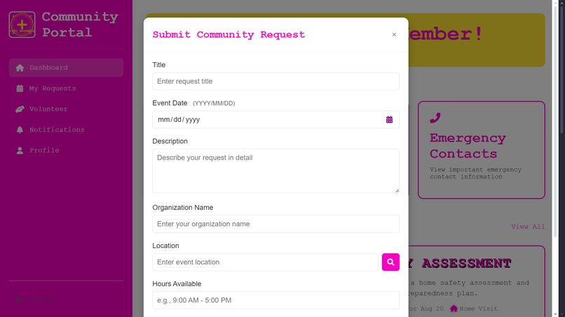 First community – screenshot 2