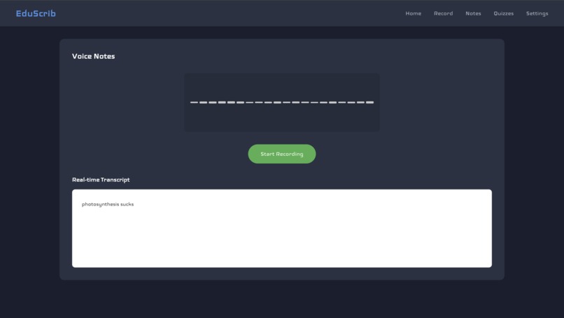 EduScrib – screenshot 2