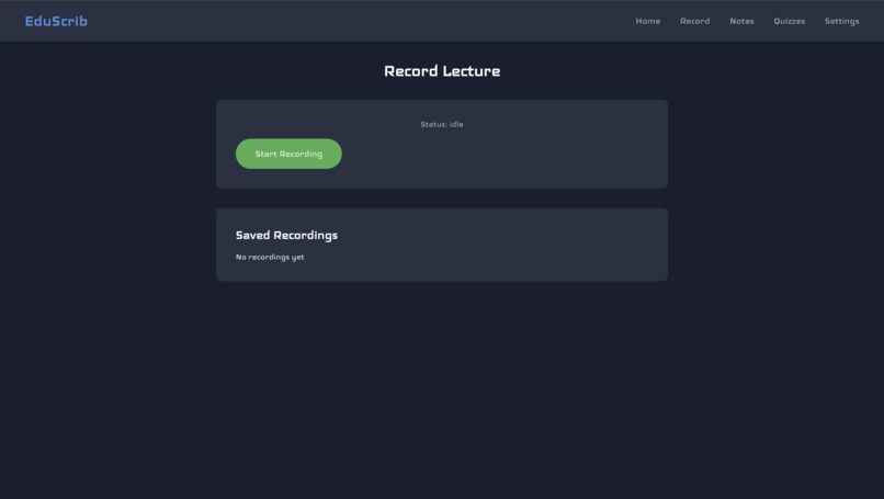 EduScrib – screenshot 1