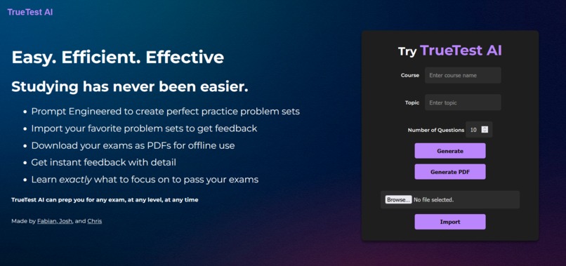 Practice Test Generator – screenshot 1
