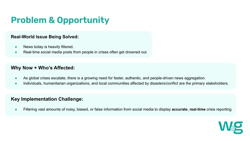 watch.global: Real-time Crisis Mapping Powered by the People – screenshot 2