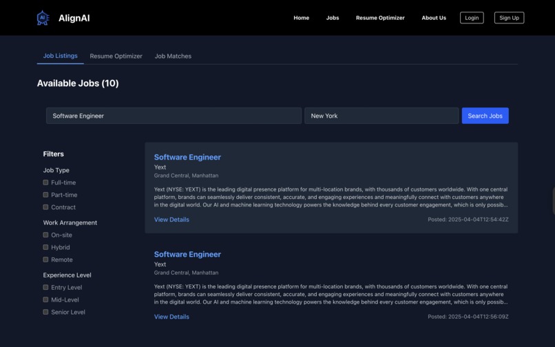 AlignAI – screenshot 2