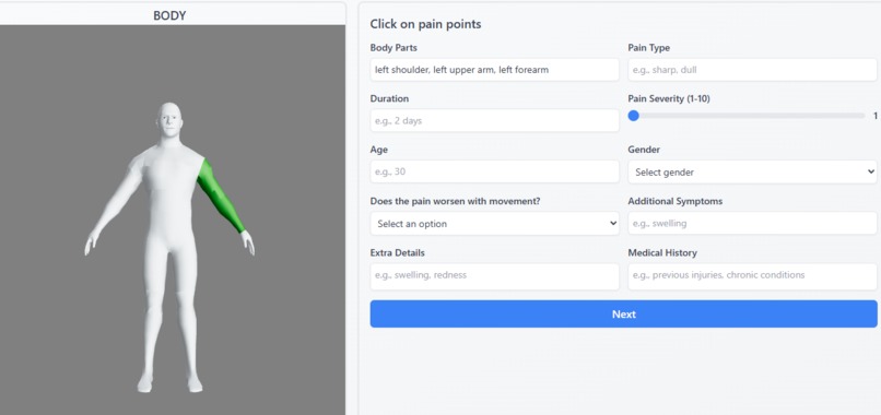 Health Diagnoser – screenshot 2