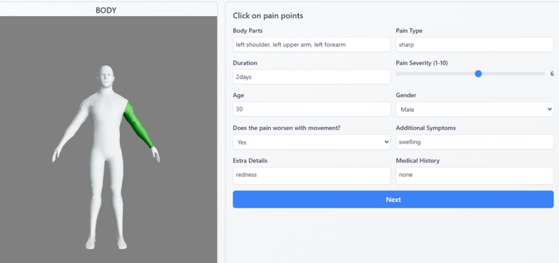Health Diagnoser – screenshot 3
