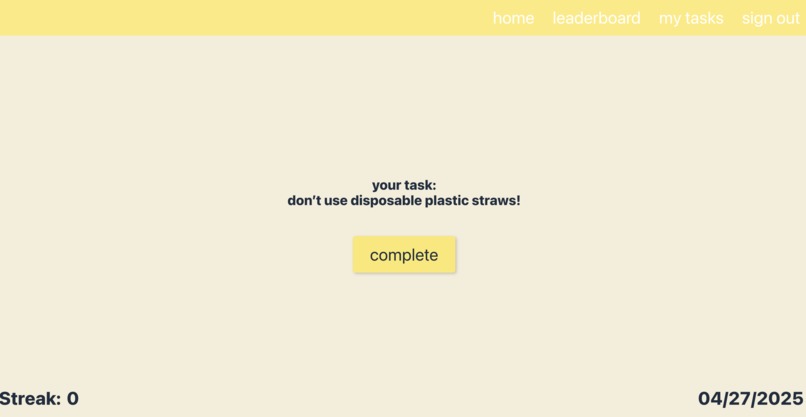 beSustainable – screenshot 1