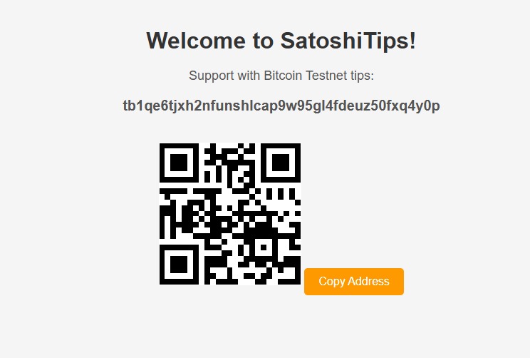 SatoshiTips – screenshot 1