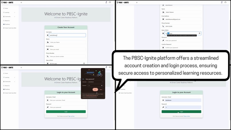 PBSC-Ignite: AI-Powered Career Readiness Platform – screenshot 1