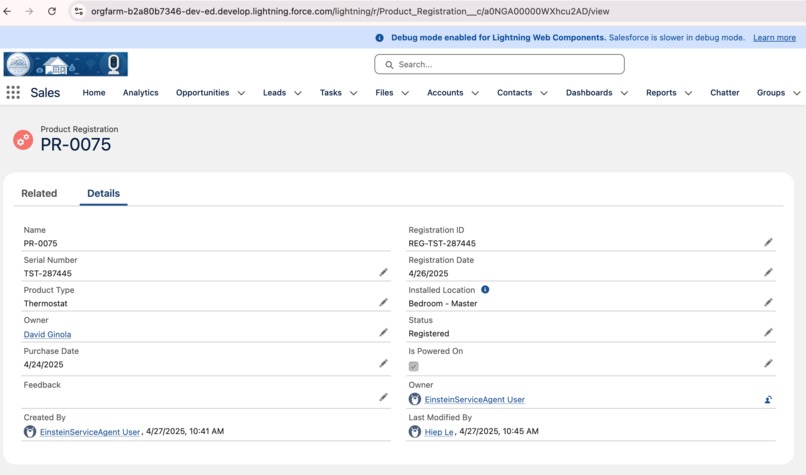 Revolutionizing Customer Onboarding with Agentforce – screenshot 11