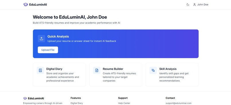 EduLuminAI – screenshot 2