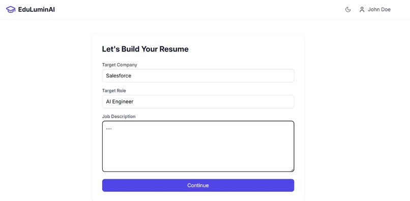 EduLuminAI – screenshot 4