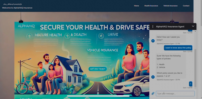 AlphaHAQ Insurance Agent – screenshot 1