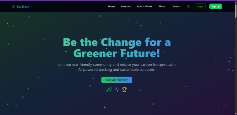 EcoTrack – screenshot 1