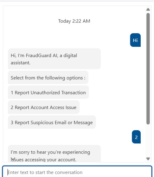 FraudGuard AI – screenshot 1