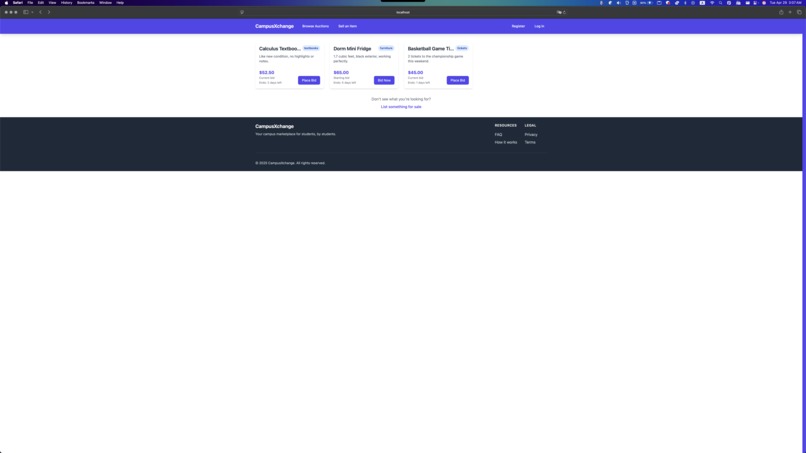 CampusXchange – screenshot 1