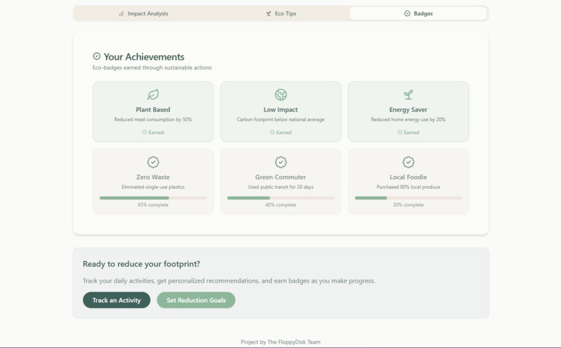 Ecotrack – screenshot 1