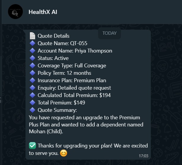 HealthX AI – screenshot 2