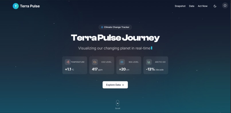 Terra Pulse - Climate Awareness Experience – screenshot 1