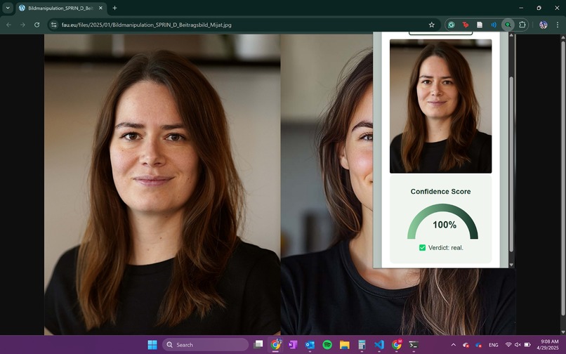 DeFakeIt – screenshot 3