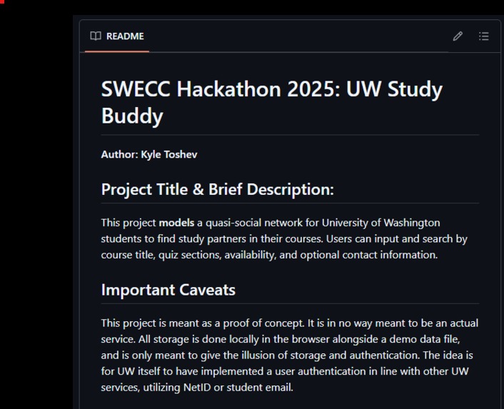 UW Study Buddy – screenshot 1