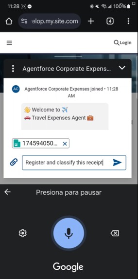 Corporate Expenses Portal – screenshot 3