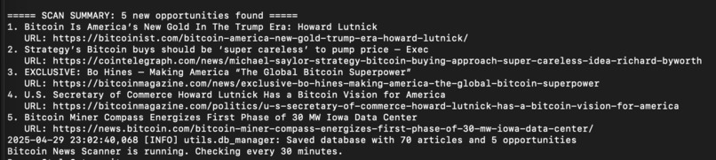 BTCRadar: Bitcoin News Intelligence – screenshot 5