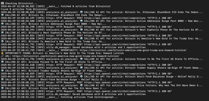 BTCRadar: Bitcoin News Intelligence – screenshot 6