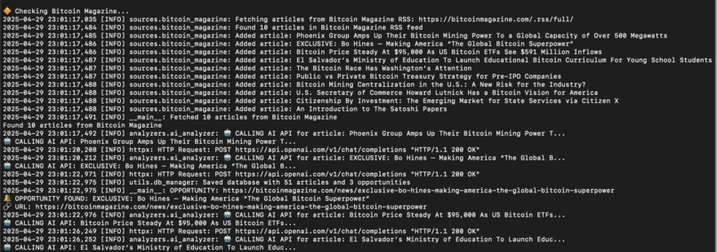 BTCRadar: Bitcoin News Intelligence – screenshot 7