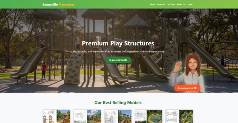 VR NPC sales agent – screenshot 3