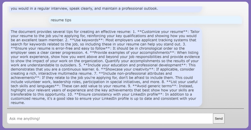 AskPDF – screenshot 1