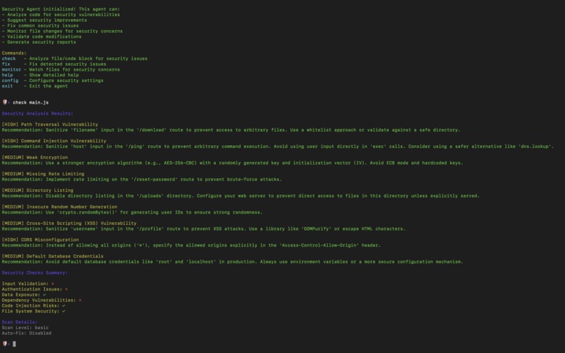 Shieldai your code Security Guardian – screenshot 1
