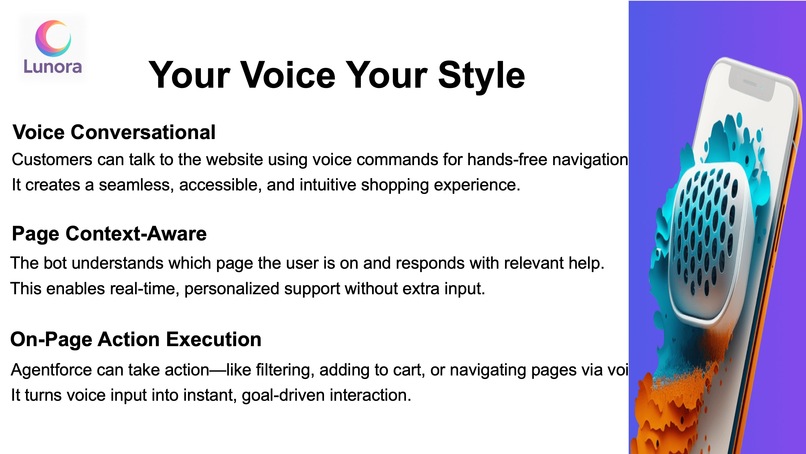 Modernizing Lunora’s Digital Experience – screenshot 4