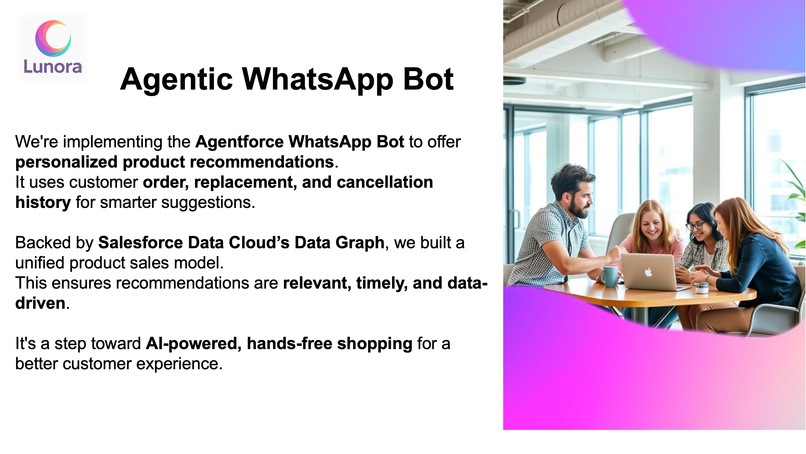 Modernizing Lunora’s Digital Experience – screenshot 2