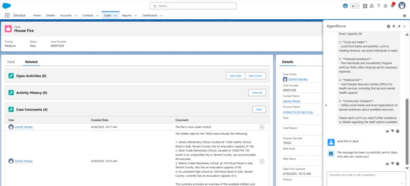 Infosys Salesforce COE – screenshot 3