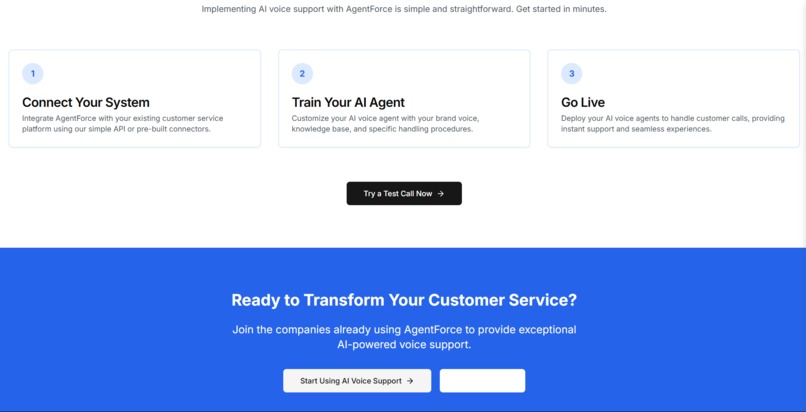 AgentForce With Ai Call  Customer Support – screenshot 4