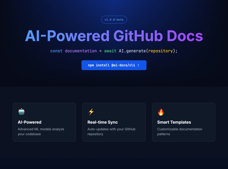 AI Docs – screenshot 1