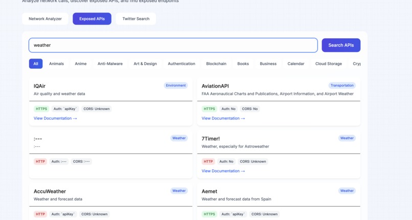 APInspect – screenshot 3