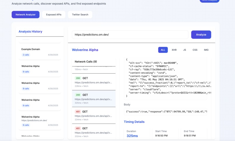 APInspect – screenshot 4