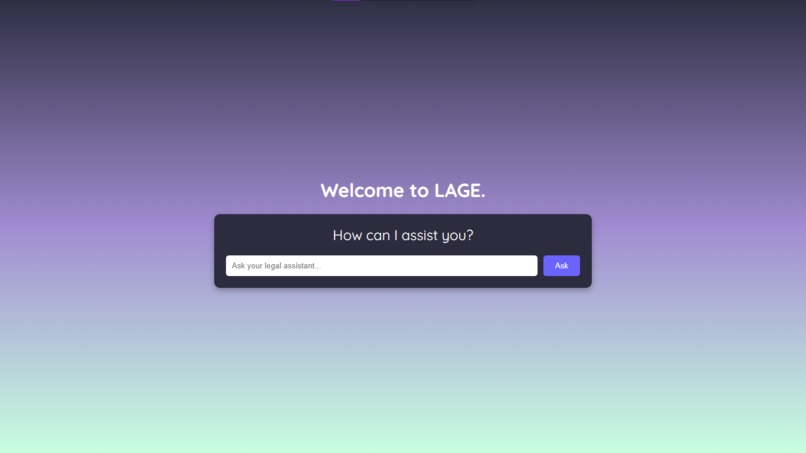 Legal Assistant for Gender Equality (LAGE) – screenshot 2