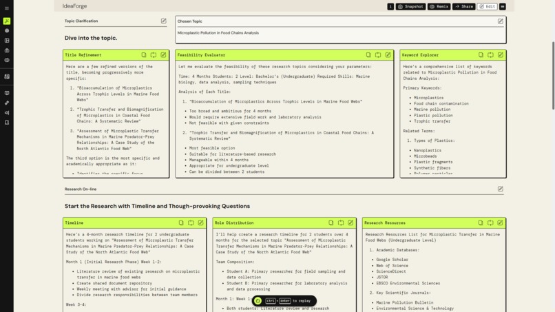 IdeaForge – screenshot 2