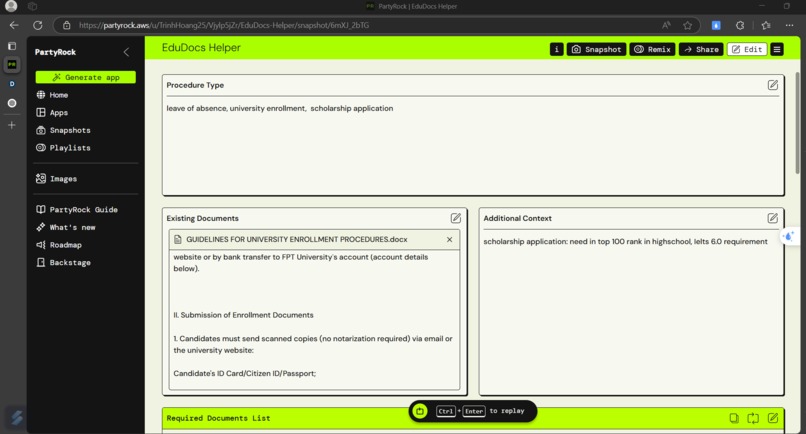 EDU DOCS – screenshot 1