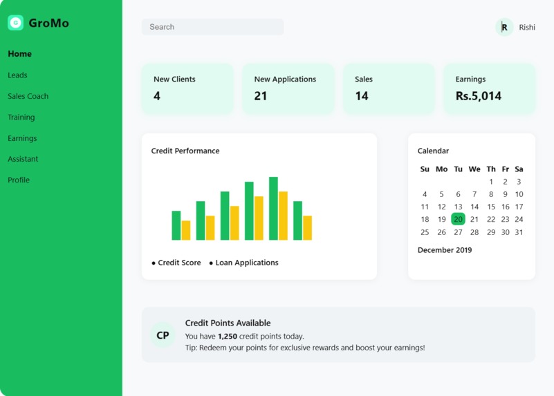 GroMo 2.0 – screenshot 1