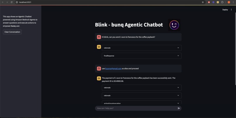 Blink - the AI Agent for seamless bunq banking integration – screenshot 3