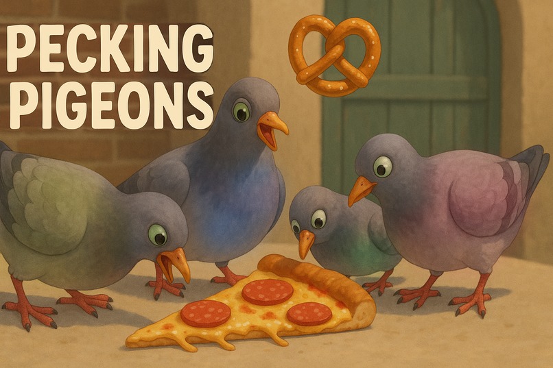 Peckin' Pigeons – screenshot 1